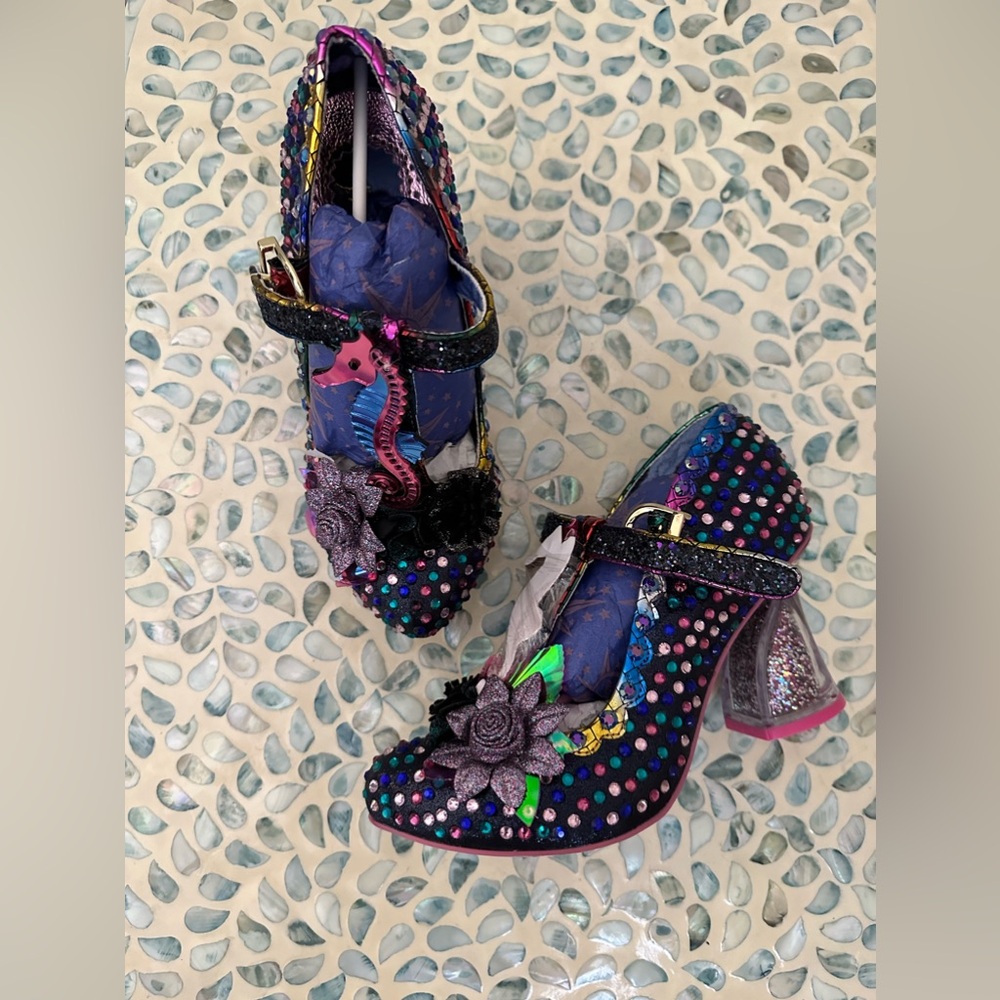 Irregular Choice HIPPOKAMPOS uk39/us 8-8.5 NEW never worn